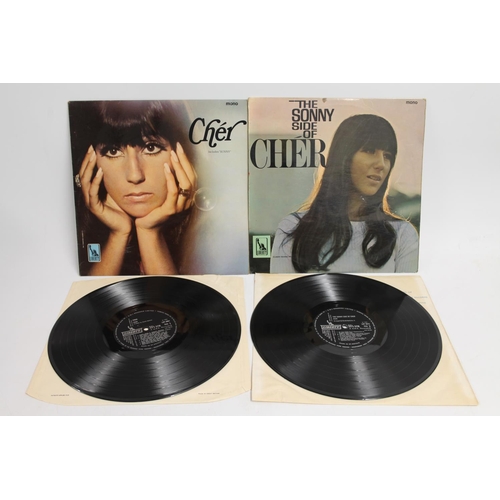 318 - Collection of mainly 60s records to include The Sunny side of Cher and Cher includes Sunny both on L... 