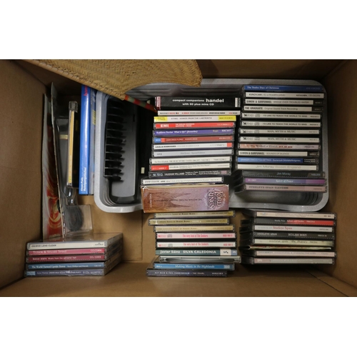 151 - CDs to include Vaughan Williams, The Twelve Days of Christmas, Steeleye Span, etc.