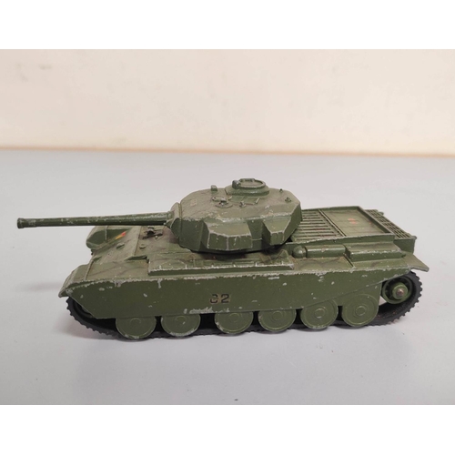 77 - Dinky and Corgi diecast vehicles to include two Dinky Supertoys Centurion Tanks 651, a Dinky Bl... 