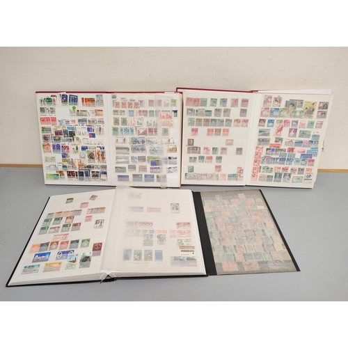 251 - Commonwealth and World. Three albums of postage stamps comprising of Canadian Japanese and other iss... 