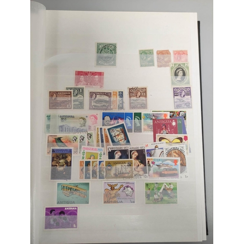 251 - Commonwealth and World. Three albums of postage stamps comprising of Canadian Japanese and other iss... 