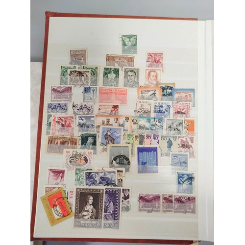 254 - Russia and Eastern Europe. Three albums of postage stamps to include Polish and Eastern Block issues... 