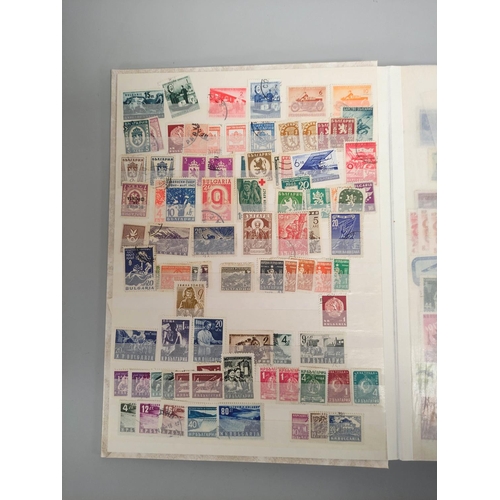 254 - Russia and Eastern Europe. Three albums of postage stamps to include Polish and Eastern Block issues... 