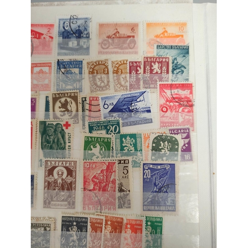 254 - Russia and Eastern Europe. Three albums of postage stamps to include Polish and Eastern Block issues... 