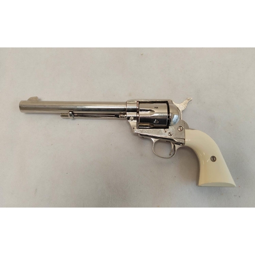 228 - Vintage Japanese MGC replica of a Colt M1873 Frontier Six Shooter Model P Cal. 44-40 with faux ivory... 