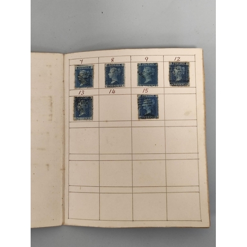 256 - Great Britain. Well filled miniature stamp album comprising of a large collection of penny reds, als... 