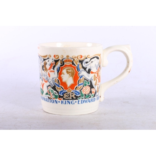 183 - Laura Knight Coronation mug for King Edward VIII.