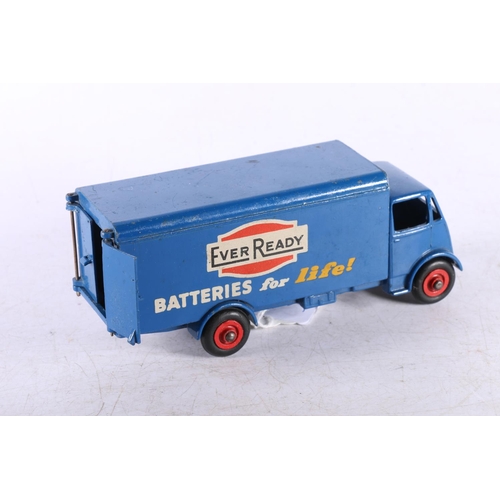 37A - Dinky Supertoys 918 Guy Van Ever Ready with blue body and cab, Dinky Supertoys 923 Bid Bedford Van H... 