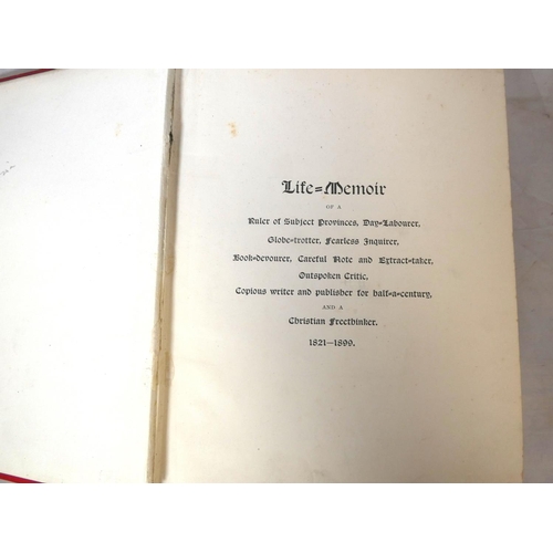 183 - CUST ROBERT NEEDHAM.  Memoirs Of Past Years ... Twenty-One Years Before India, Twenty-Five... 