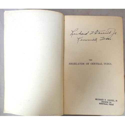 188 - FORSYTH CAPT. J.  The Highlands of Central India, Notes on Their Forests & Wild Tribes, Natural ... 