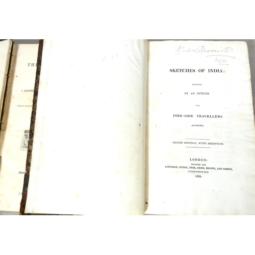 189 - CAPPER JOHN.  The Three Presidencies of India, A History of the Rise & Progress of the... 