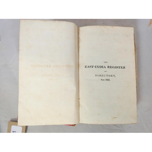 191 - MASON A. W., OWEN G. & BROWN G. H. (Compilers).  The East-India Register & Directory. 5... 