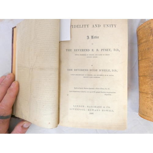 199 - Ritualism, Confession, Theology & Church History.   Approx. 45 19th cent. tracts &... 