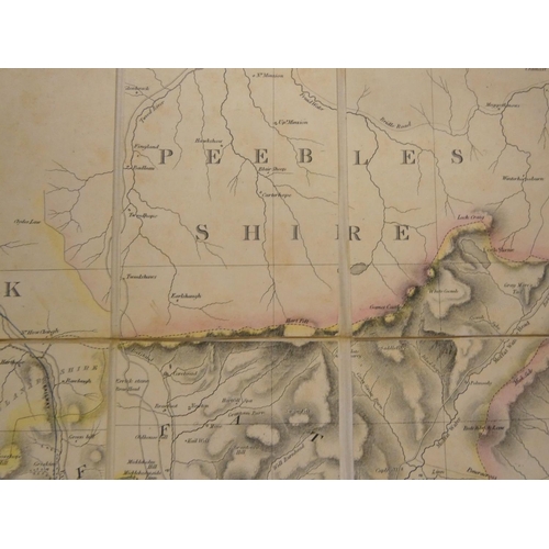 205 - JOHNSTON (Pubs)  Johnston's County Map of Dumfries, Surveyed by Crawford & Son for the Atlas of ... 