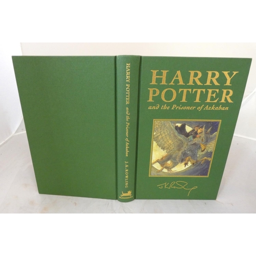 98 - ROWLING J. K.  Harry Potter and the Prisoner of Azkaban. 1st. de-luxe edition, later printing in as ... 