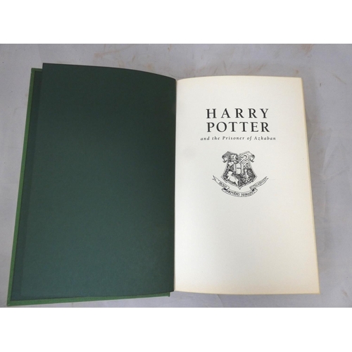 98 - ROWLING J. K.  Harry Potter and the Prisoner of Azkaban. 1st. de-luxe edition, later printing in as ... 