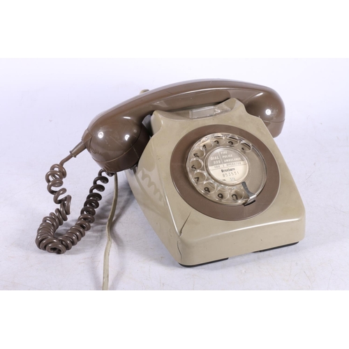 215 - Vintage telephone, with Broxburn telephone number.