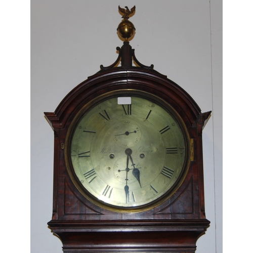 163 - William Halbert, GlasgowScottish Regency mahogany eight day longcase clock, first quarter of 19th ce... 