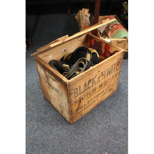 Vintage Scottish Whisky Crate