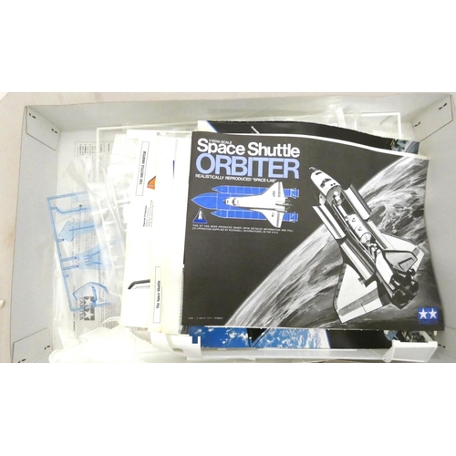 3 - Tamiya Space Shuttle Orbiter 1:100 scale model.