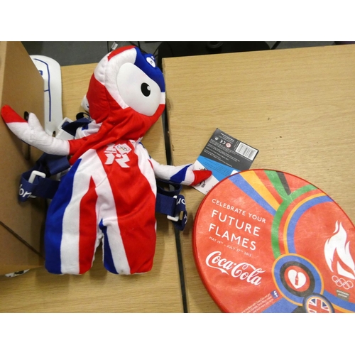 39 - Large box of London 2012 Olympic collectables.