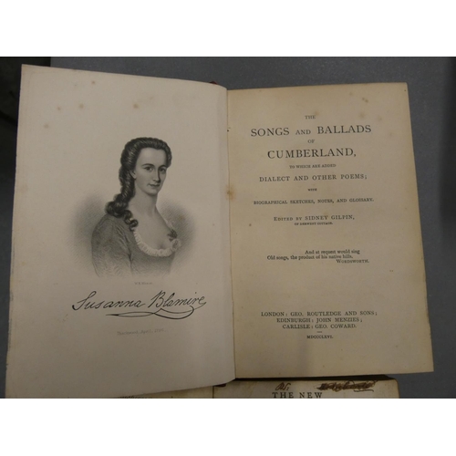 138 - BROWN W.  The Clerk's Tutor Improv'd. Old calf, rebacked. 2nd ed., 1707; also a small cart... 