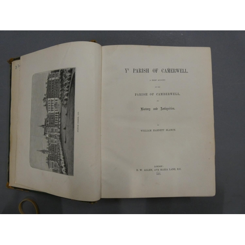 140 - BLANCH WILLIAM HARNETT.  Ye Parish of Camerwell, A Brief Account of the Parish of Camberwe... 