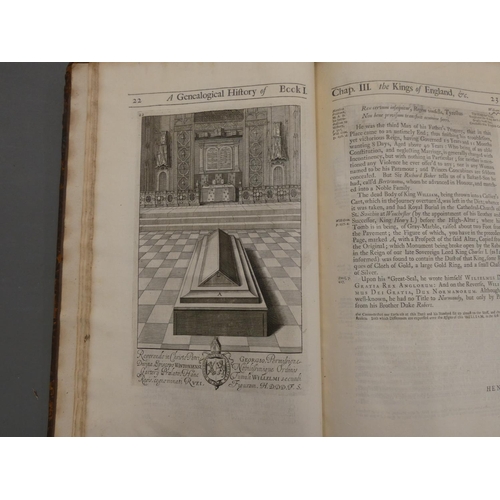 144 - SANDFORD FRANCIS.  A Genealogical History of the Kings & Queens of England & Monar... 