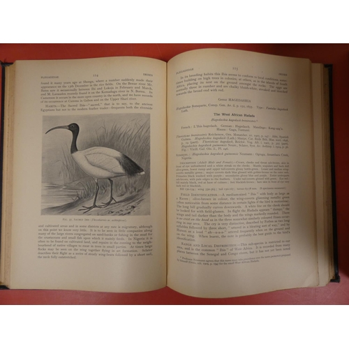 211 - BANNERMAN DAVID A.  The Birds of Tropical West Africa. 8 vols. Good col. plates, maps &... 