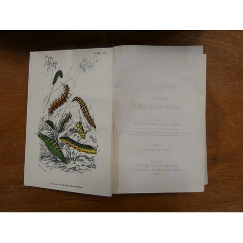 228 - BOWDLER SHARPE R. (Ed).  Lloyd's Natural History, Butterflies & Butterflies & Moth... 