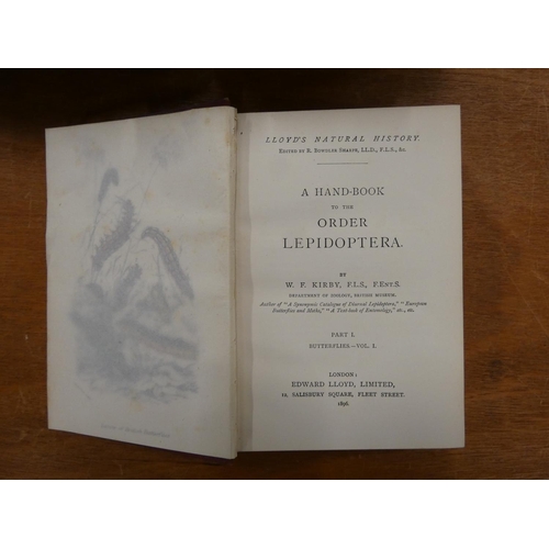 228 - BOWDLER SHARPE R. (Ed).  Lloyd's Natural History, Butterflies & Butterflies & Moth... 