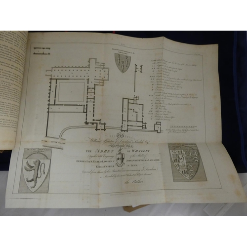 246 - WHITAKER THOMAS DUNHAM.  An History of the Original Parish of Whalley & Honor of Clitheroe. Eng.... 