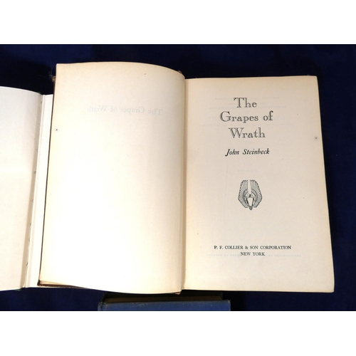 94 - STEINBECK JOHN.  The Moon Is Down. 1st ed., 1st issue. Orig. blue cloth. New York, 1942; a... 