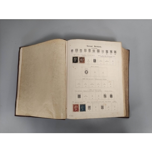 255 - Great Britain & World. A comprehensive stamp album of 19th and early 20th century world issues t... 