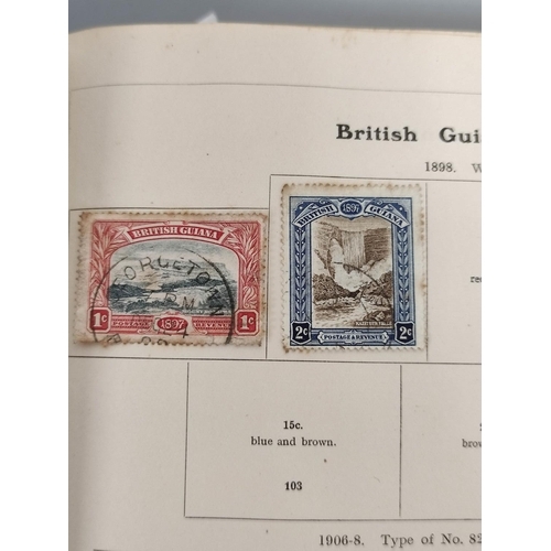 255 - Great Britain & World. A comprehensive stamp album of 19th and early 20th century world issues t... 