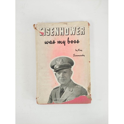 99 - SUMMERSBY KAY, Secretary & Chauffeur to General Eisenhower. 2 short typescript letters signed by... 