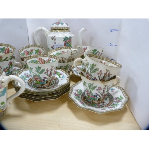 137 - Coalport 'Indian Tree' pattern coffee set.  (22)