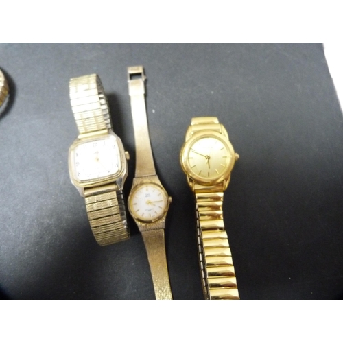 311 - Ladies' quartz and manual wind wristwatches to include Montine Switzerland, Sekonda, Ingersoll etc.&... 