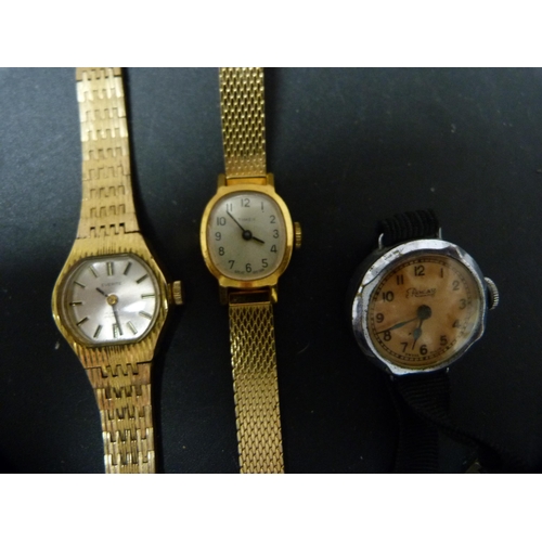 318 - Ladies' and gents' manual wind and automatic wristwatches to include Solo, rolled gold Limit Interna... 