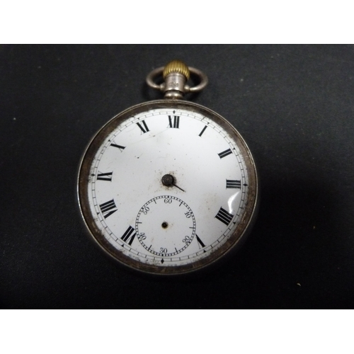 331 - Three Victorian pocket watch movements and parts to include a silver-cased open face case and two ot... 