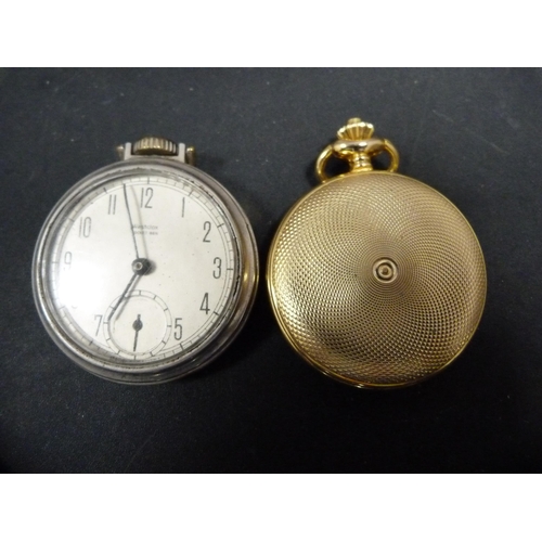 333 - Four Smith's pocket watches and another by Westclox.  (5)