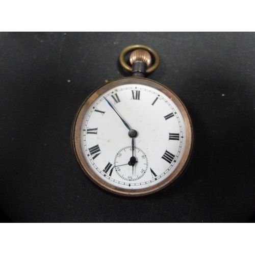 340 - Two Victorian-style metal pocket watches and a Carronade quartz pocket watch.  (3)