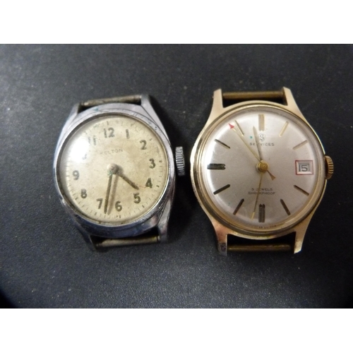 349 - Assorted manual wind and automatic watch heads to include Services 5 jewels, Imperia, Paul Jobin, Ro... 