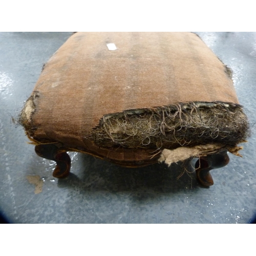 401 - Three matching late Victorian painted parlour chairs, footstool and two pairs of later chairs with b... 