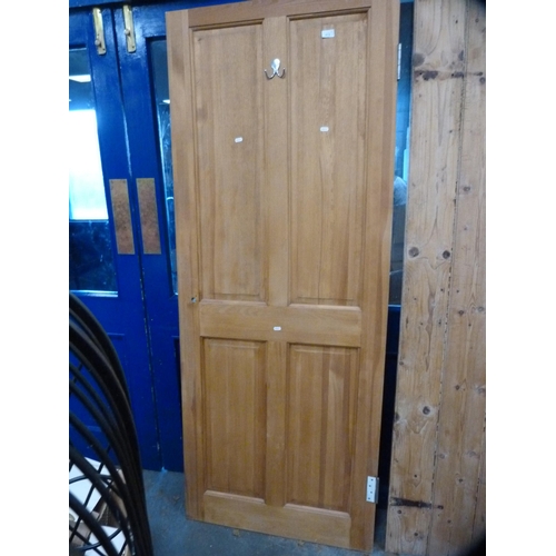 412 - Two wooden doors.  (2)