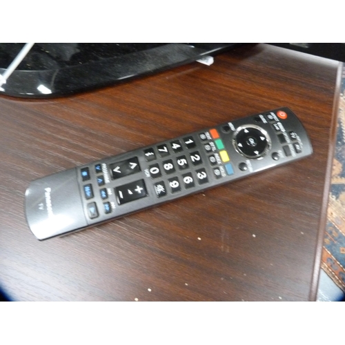 447 - Panasonic Viera television and remote control.