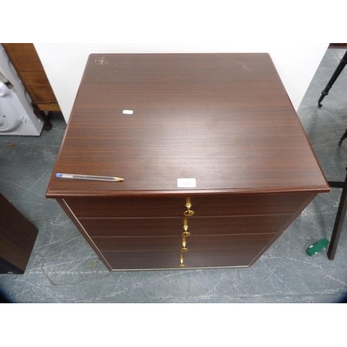 448 - Modern chest of four drawers.