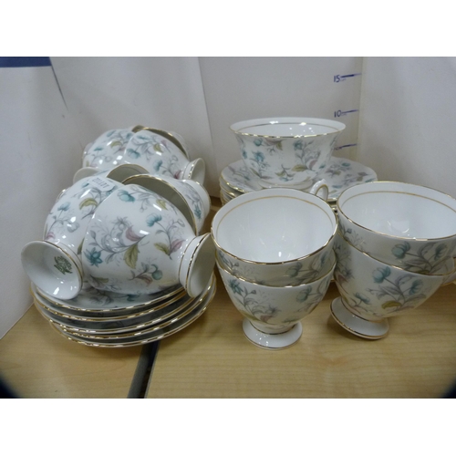 67 - Tuscan part tea set and an Elizabethan 'Rosamund' pattern part tea set.