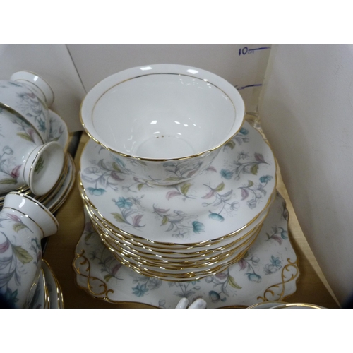 67 - Tuscan part tea set and an Elizabethan 'Rosamund' pattern part tea set.