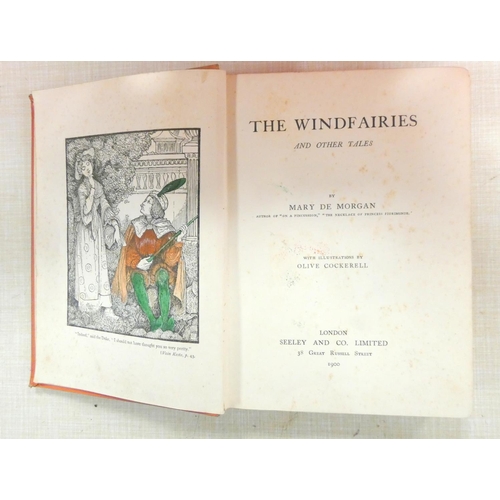 297 - DE MORGAN MARY.  The Windfairies and Other Tales. Illus., crude colouring to frontis. Orig... 